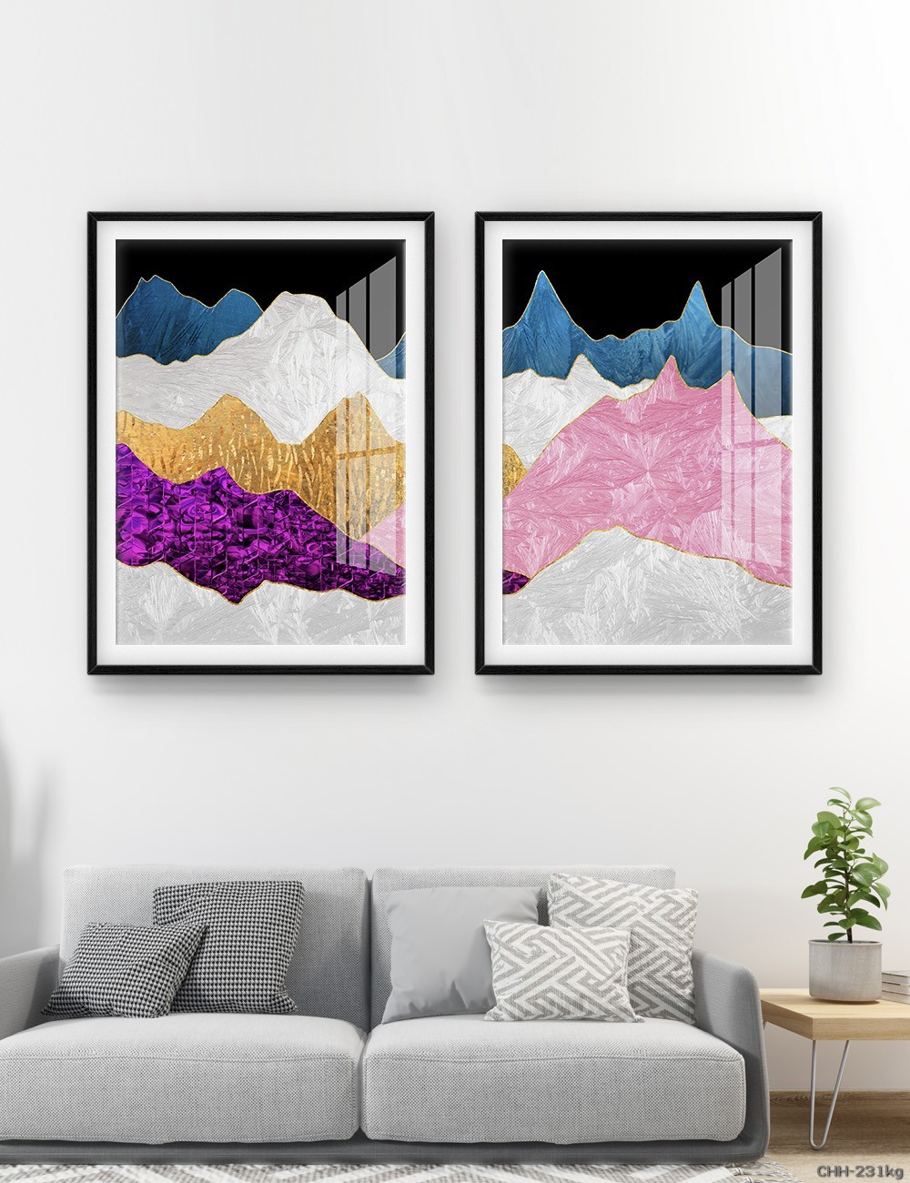 Tranh trừu tượng CHH-231kg